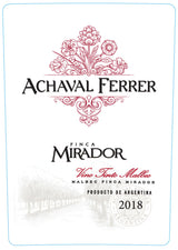 Achaval-Ferrer Finca Mirador Malbec