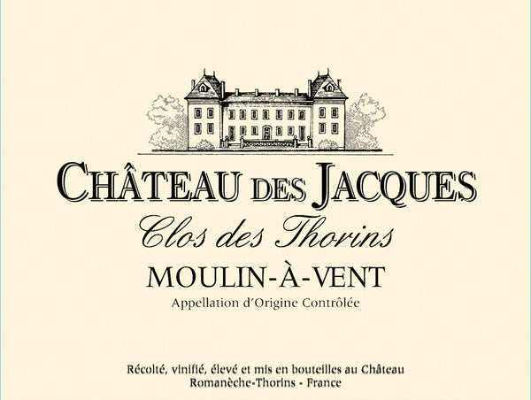 Chateau des Jacques Moulin-a-Vent 'Clos des Thorins'