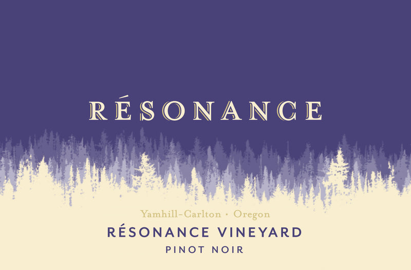 Resonance Pinot Noir, Resonance Vineyard, Yamhill-Carlton, Willamettte Valley
