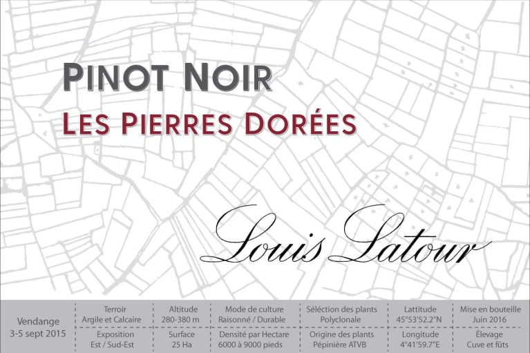 Louis Latour Pinot Noir Les Pierres Dorees
