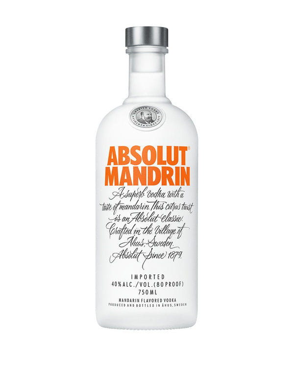 ABSOLUT MANDRIN Vodka BeverageWarehouse