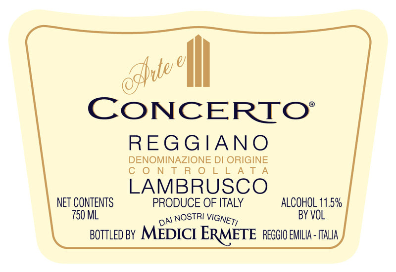 Medici Ermete Concerto Lambrusco Reggiano, Emila Romagna