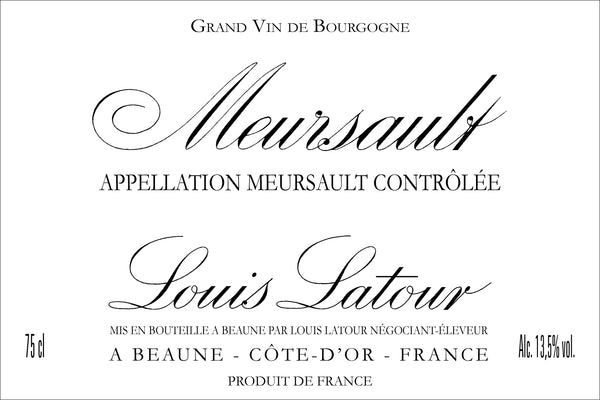 Louis Latour Meursault AC Blanc