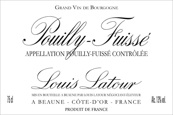 Louis Latour Pouilly - Fuisse