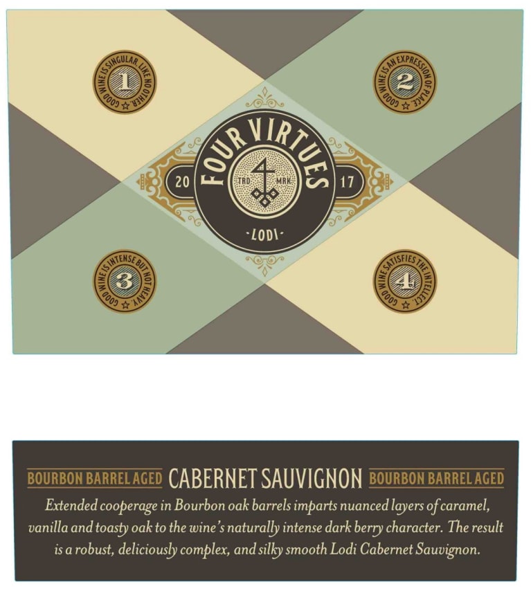 Four Virtues Bourbon Barrel Cabernet Sauvignon