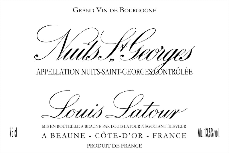 Louis Latour Nuits Saint Georges