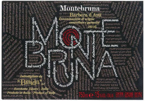 Bradia Montebruna Barbera D'Asti