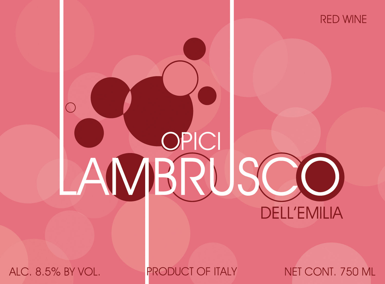 Opici Lambrusco NV – BeverageWarehouse