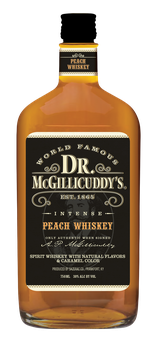 DR MCGILL PEACH WHISKEY Flavored Whiskey BeverageWarehouse