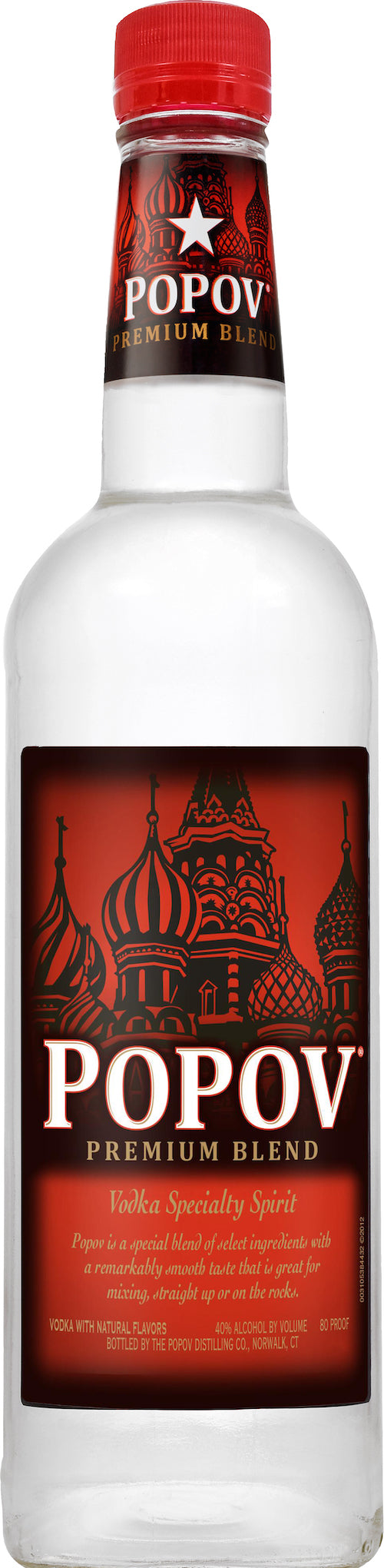 POPOV 80 Vodka BeverageWarehouse