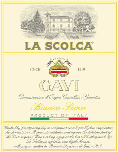 La Scolca Gavi Di Gavi White Label White
