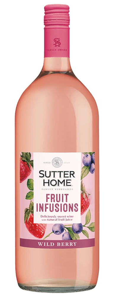Sutter Home Fruit Infusions Wild Berry 1.5L (Pack of 6)