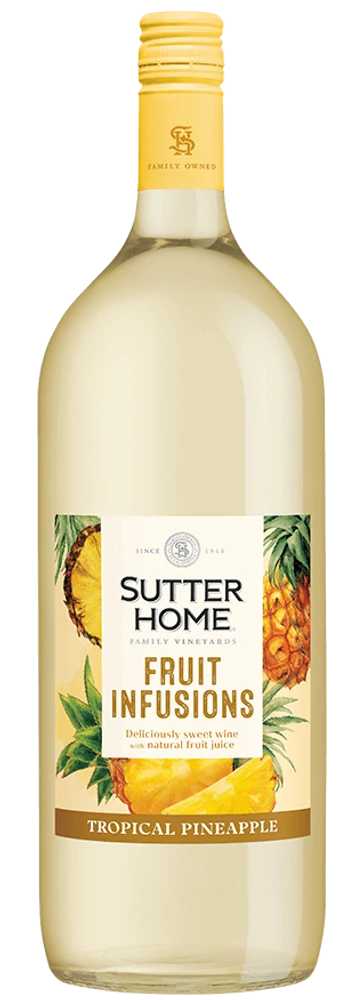 Sutter Home Fruit Infusions Tropical Pineapple 1.5L (Pack of 6)