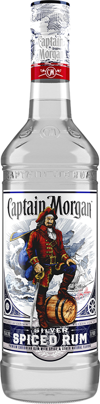 CAPT MORGAN SILVER SPICED RUM Rum BeverageWarehouse