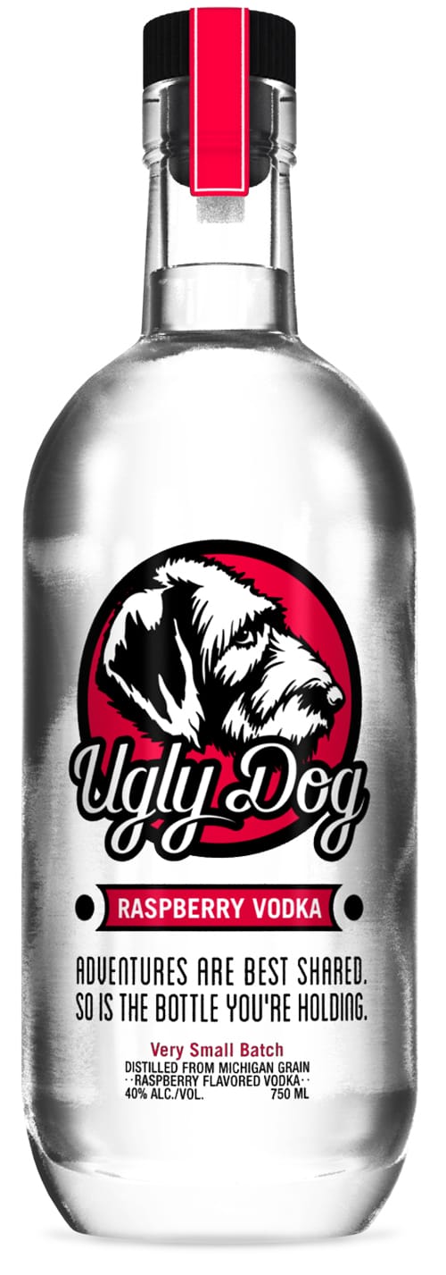 UGLY DOG RASPBERRY VODKA Vodka BeverageWarehouse