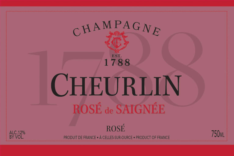 Cheurlin Champagne Rose De Saignee