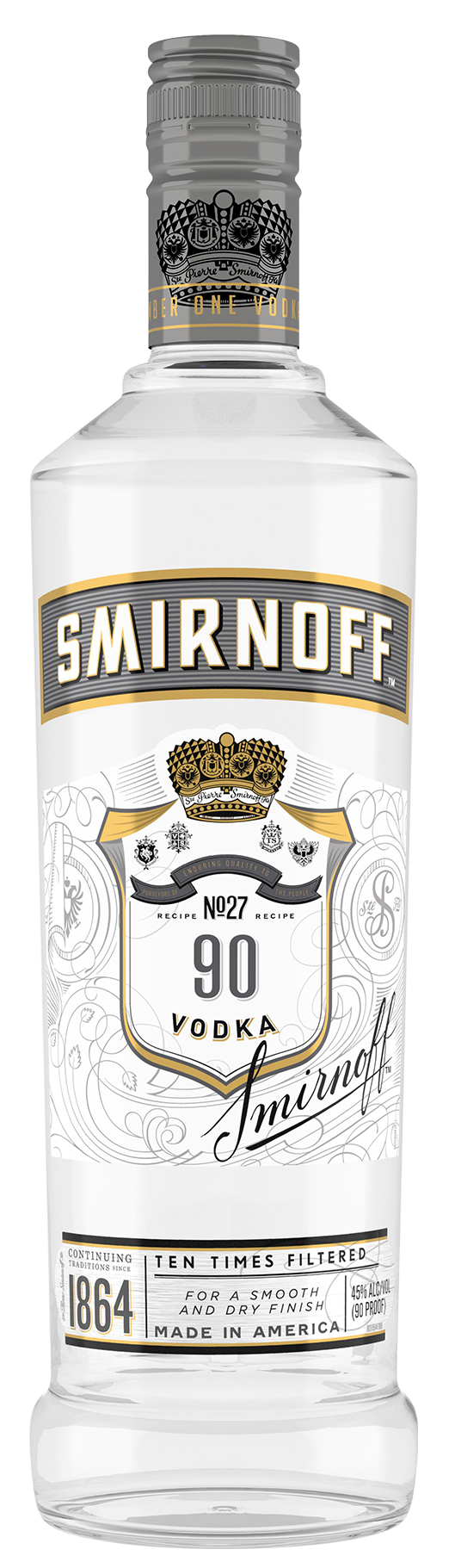 SMIRNOFF 90.4 Vodka BeverageWarehouse
