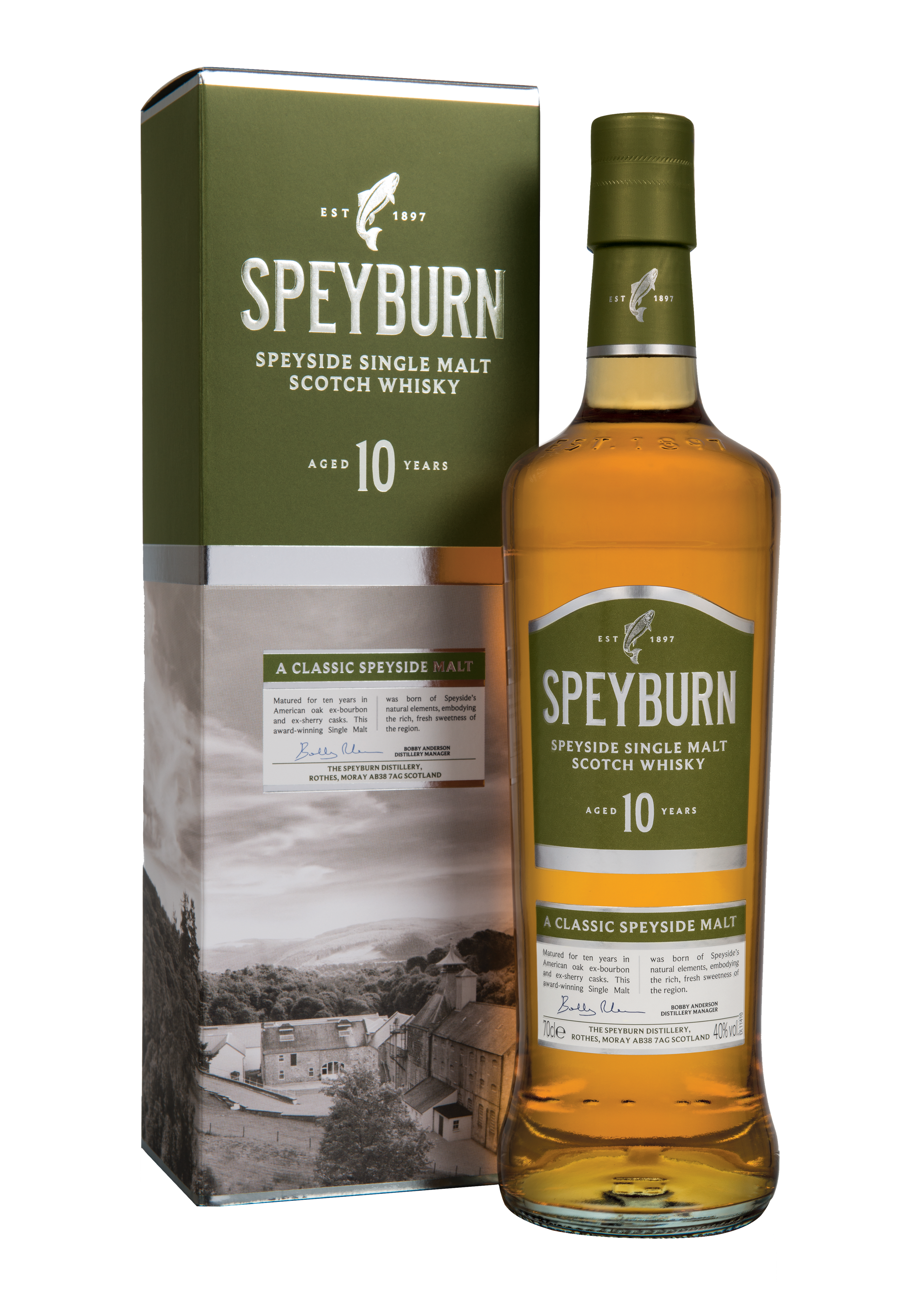 SPEYBURN SINGLE MALT-10 YR Scotch BeverageWarehouse
