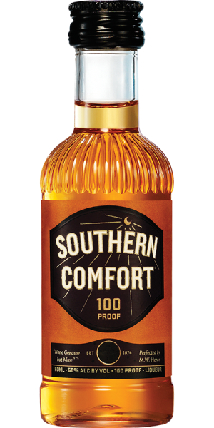 SOUTHERN COMFORT 100 PL 50ML SLEEVE (4 BOTTLES)