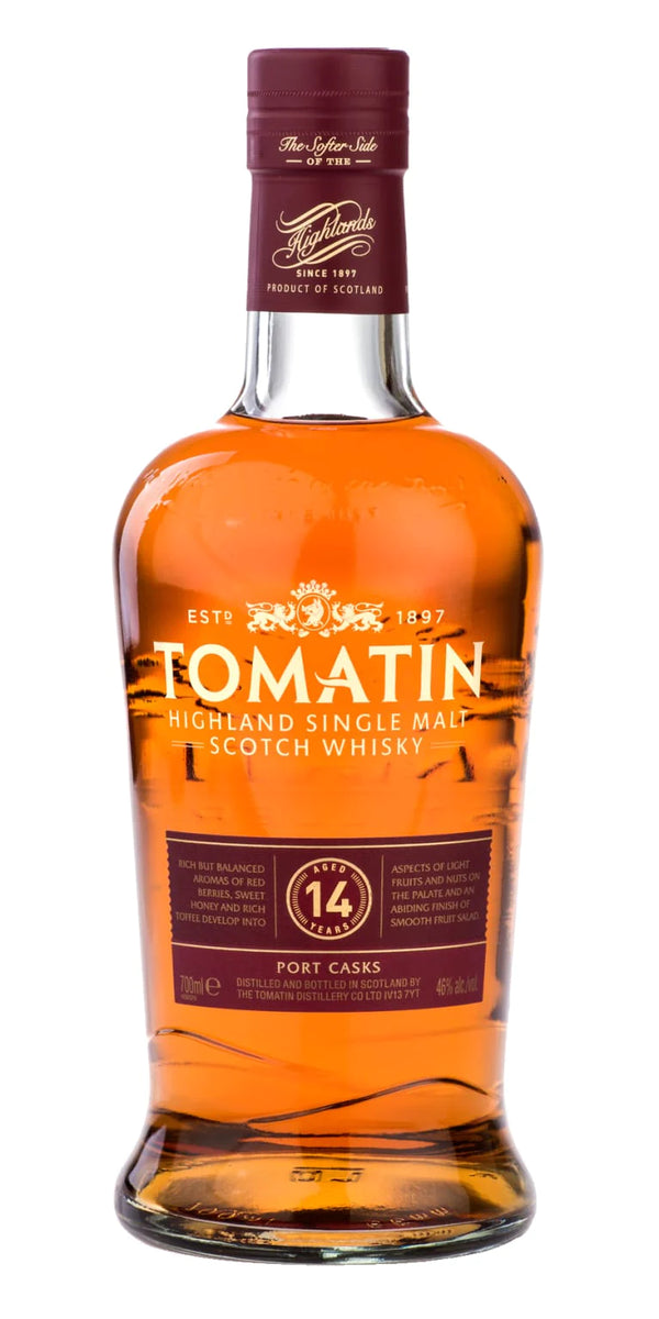 TOMATIN PORT CASKS SCOTCH-14YR