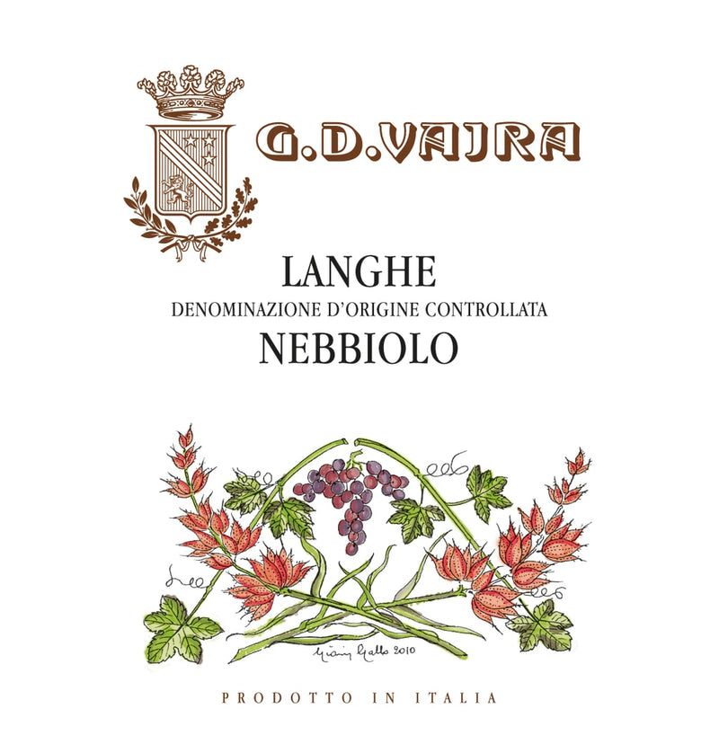 G.D. Vajra Nebbiolo Langhe, Piedmont