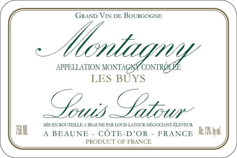 Louis Latour Montagny Les Buys