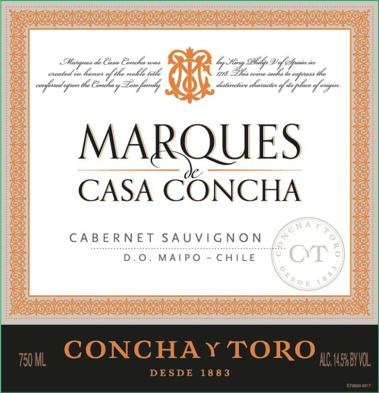 CYT Marques Casa Concha Cabernet Sauvignon