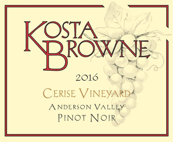 GVC Cerise Vineyard Anderson Valley Pinot Noir, 2016