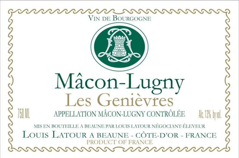 Louis Latour Macon-Lugny 'Les Genievres'