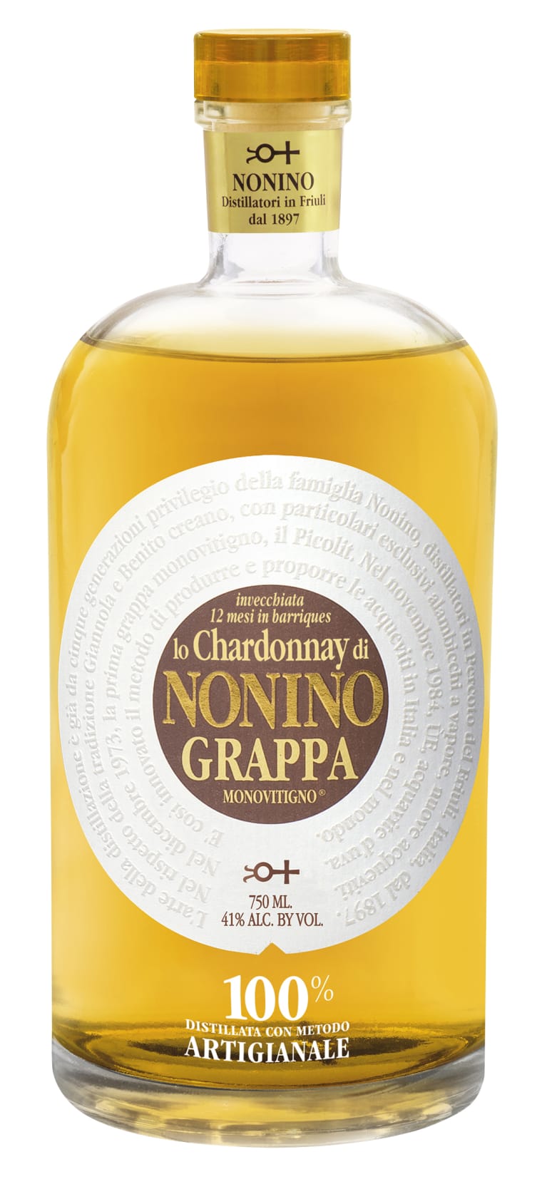 NONINO GRAPPA CHARDONNAY Brandy BeverageWarehouse
