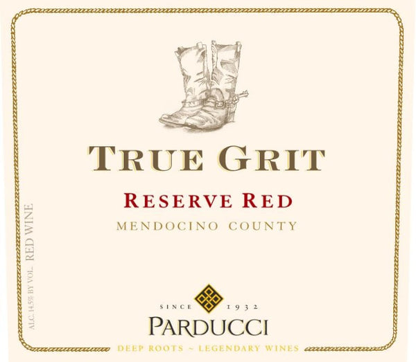 TRUE GRIT RESERVE RED MENDOCINO